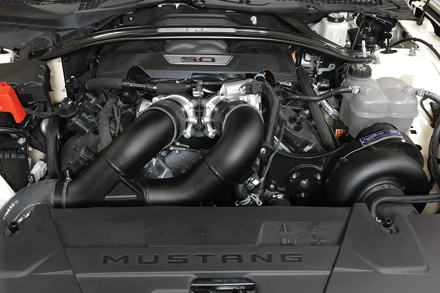 ProCharger 2024-26 Mustang GT/GT Performance Pack/Dark Horse Stage 2 Intercooled System With P-1X (shared Drive) 1EB213-SCI